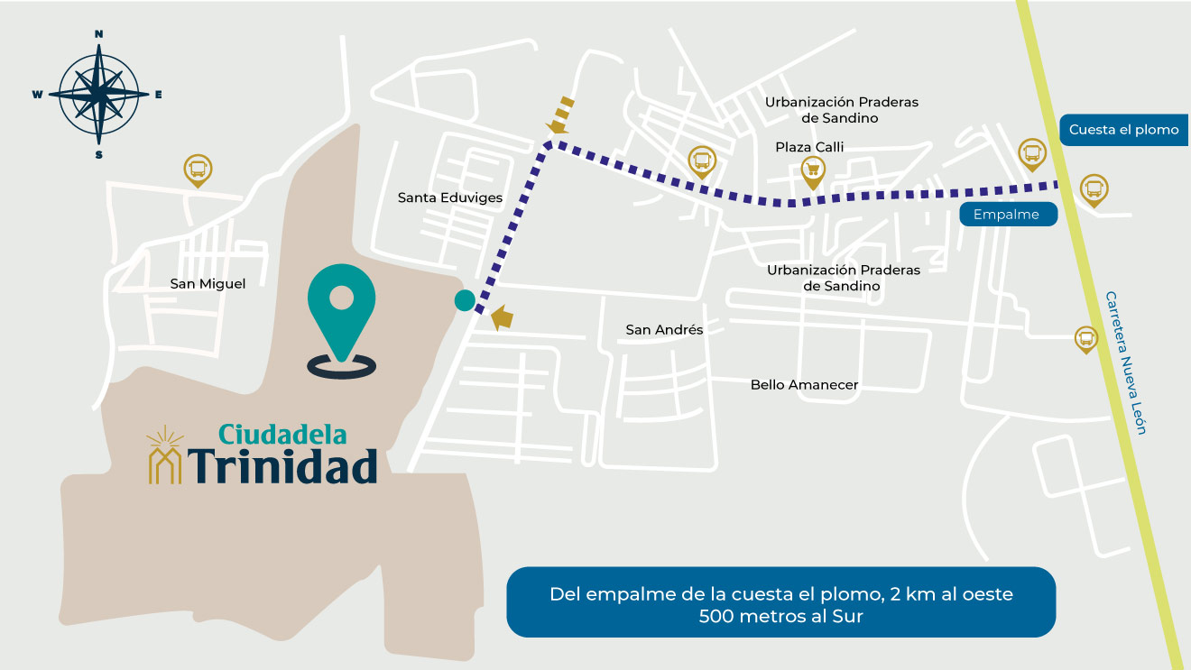 Como-llegar-a-Ciudadela-Trinidad