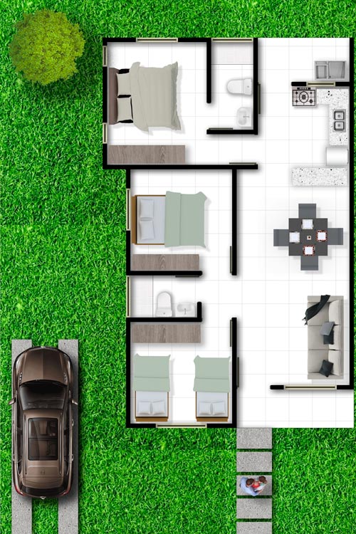 Planta-Arquitectonica-Casa-Modelo-Paraiso-Ciudadela-Trinidad